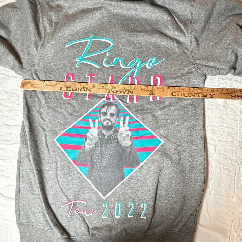 Ringo Starr zip up hoodie